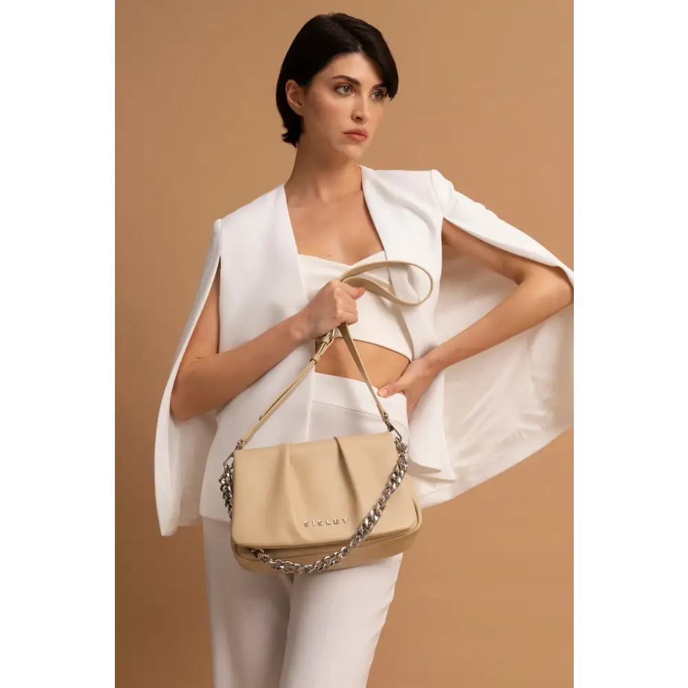 Sly_017 Tan - SHOULDER BAGS - AW25/26 • WOMEN BAGS