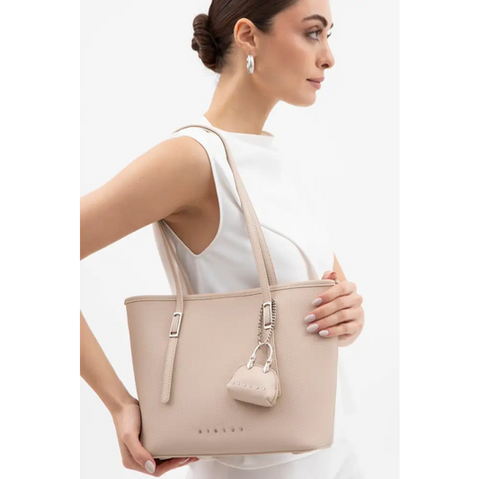 Sly_148 Tan - SHOULDER BAGS - AW25/26 • WOMEN BAGS