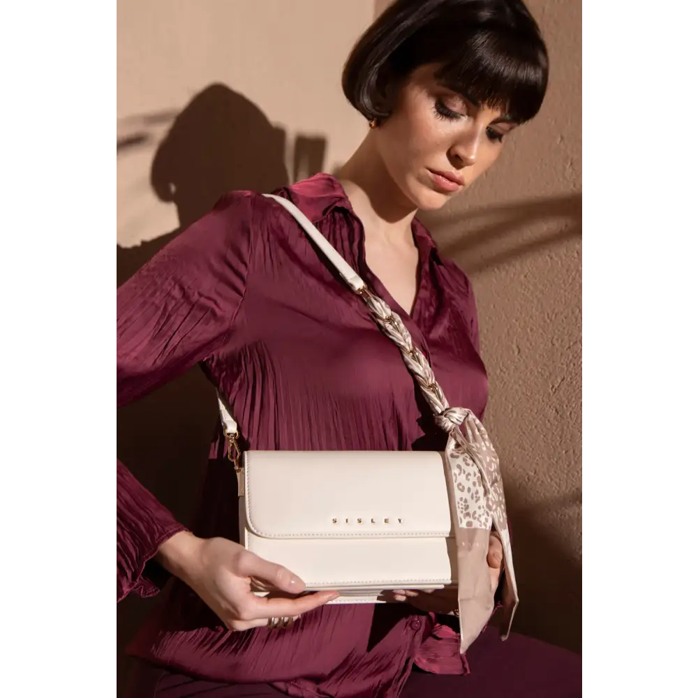 Sly-187 Beige - SHOULDER BAGS - SS26 • WOMEN BAGS