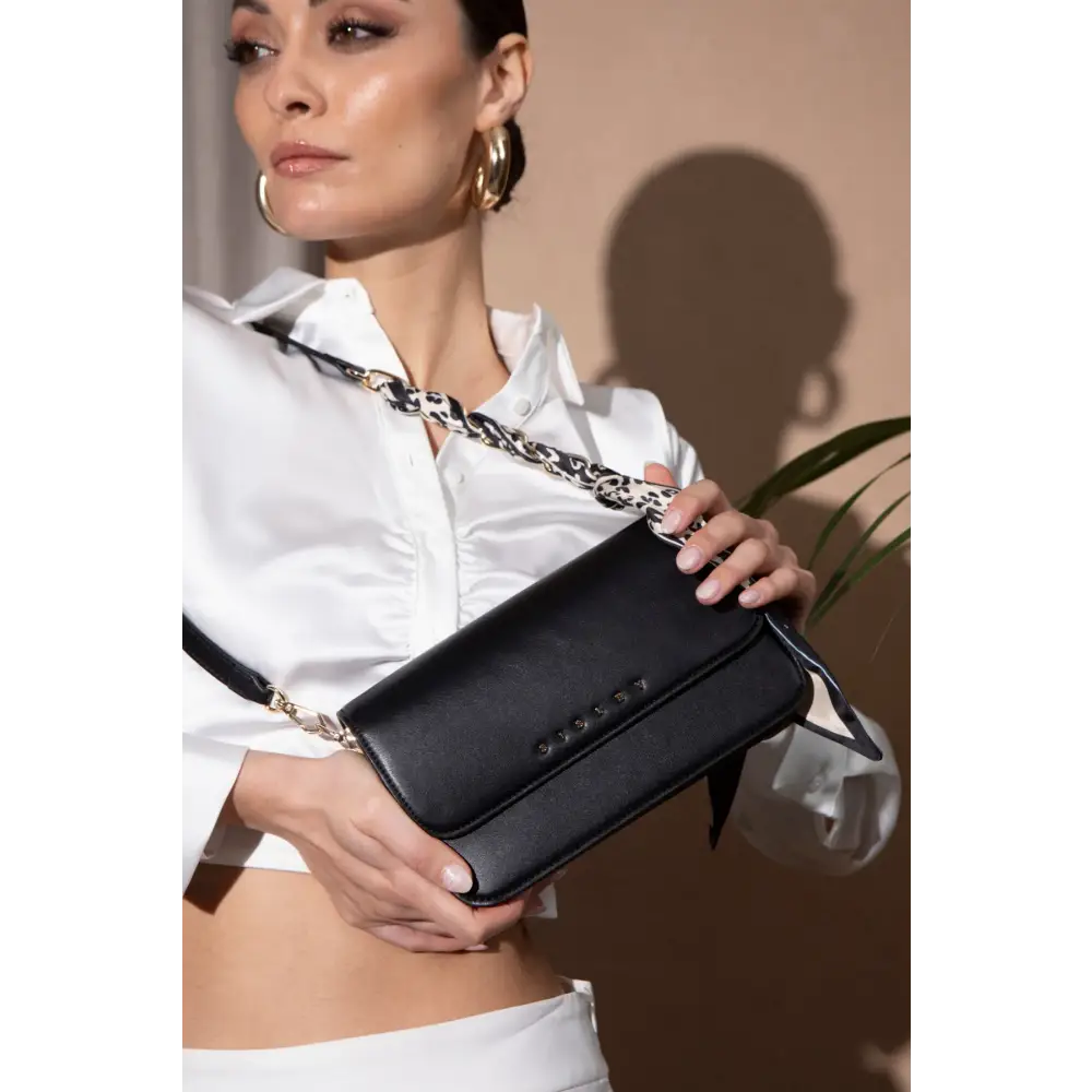 Sly-187 Black - SHOULDER BAGS - SS26 • WOMEN BAGS