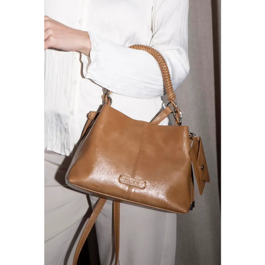 Sly_198 Camel - SHOULDER BAGS - AW25/26 • WOMEN BAGS