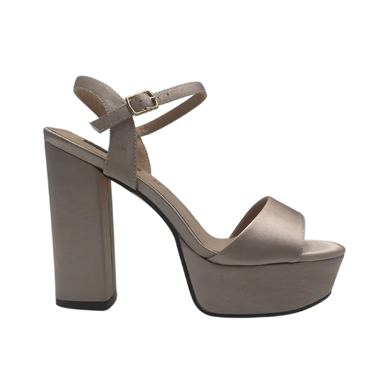 52813 CHAMPAGNE - HEEL SANDALS