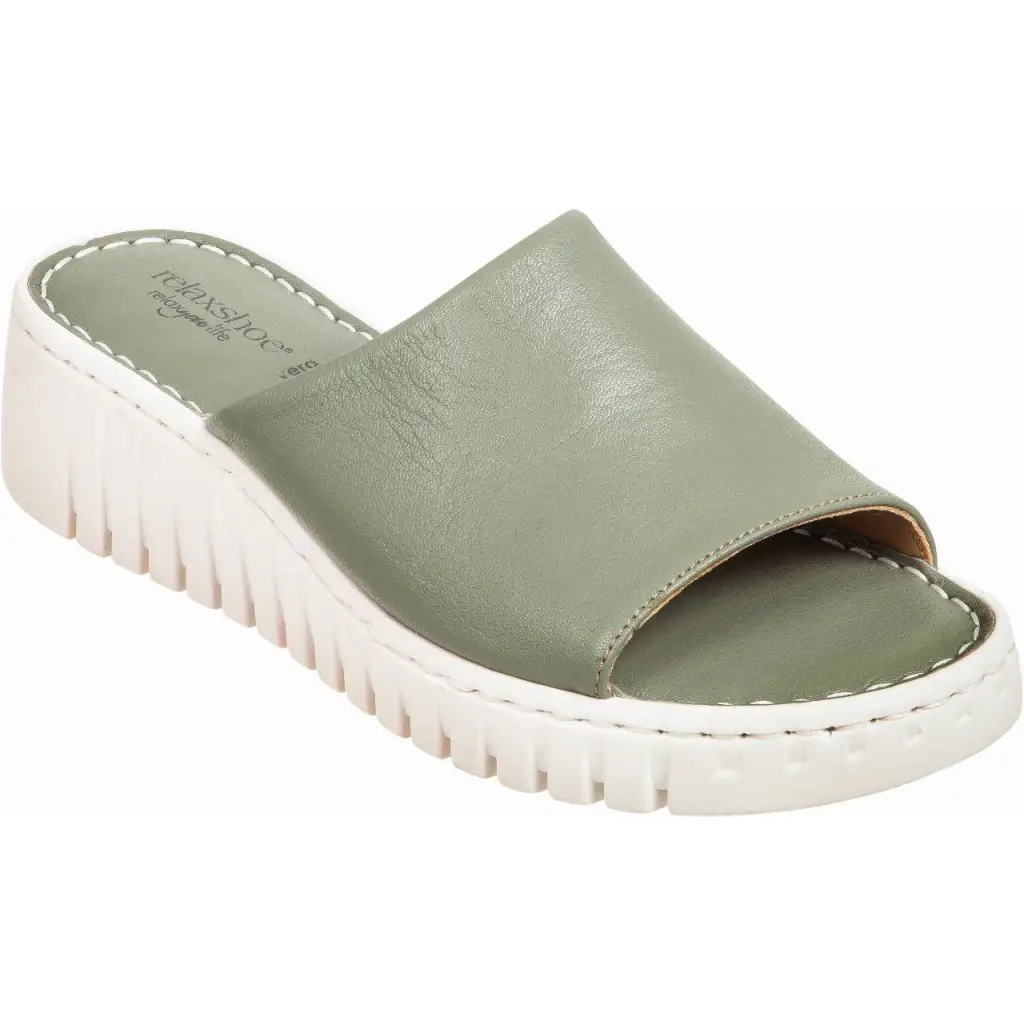 580-23007 Khaki - SLIDES - SS23 • WOMEN SHOES