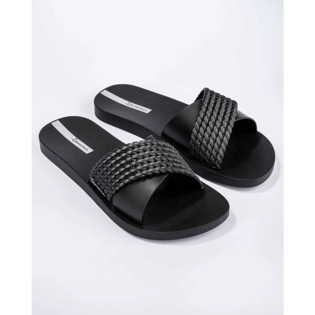 780-23341 Black - BEACH SANDALS - SS23 • WOMEN SHOES