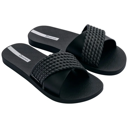 780-23341 Black - BEACH SANDALS - SS23 • WOMEN SHOES