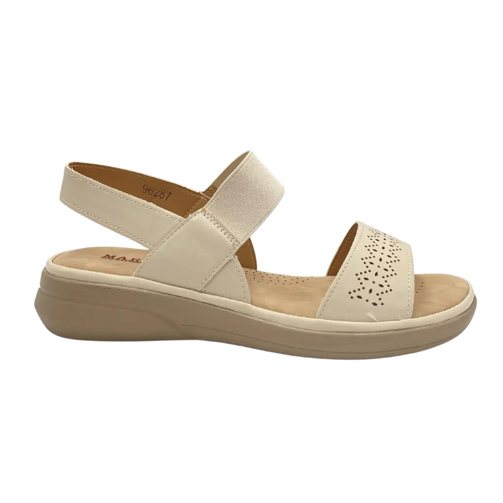 96287 BEIGE - SANDALS