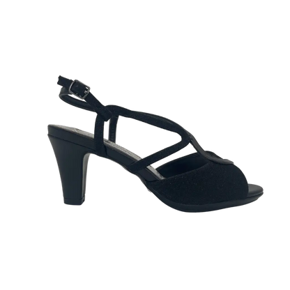 D58 NERO - HEEL SANDALS