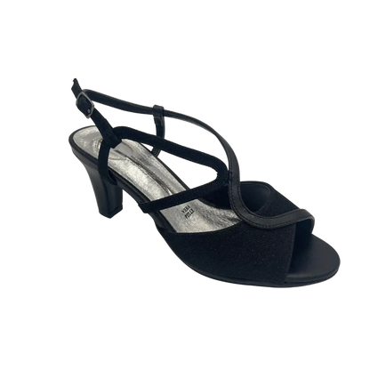 D58 NERO - HEEL SANDALS