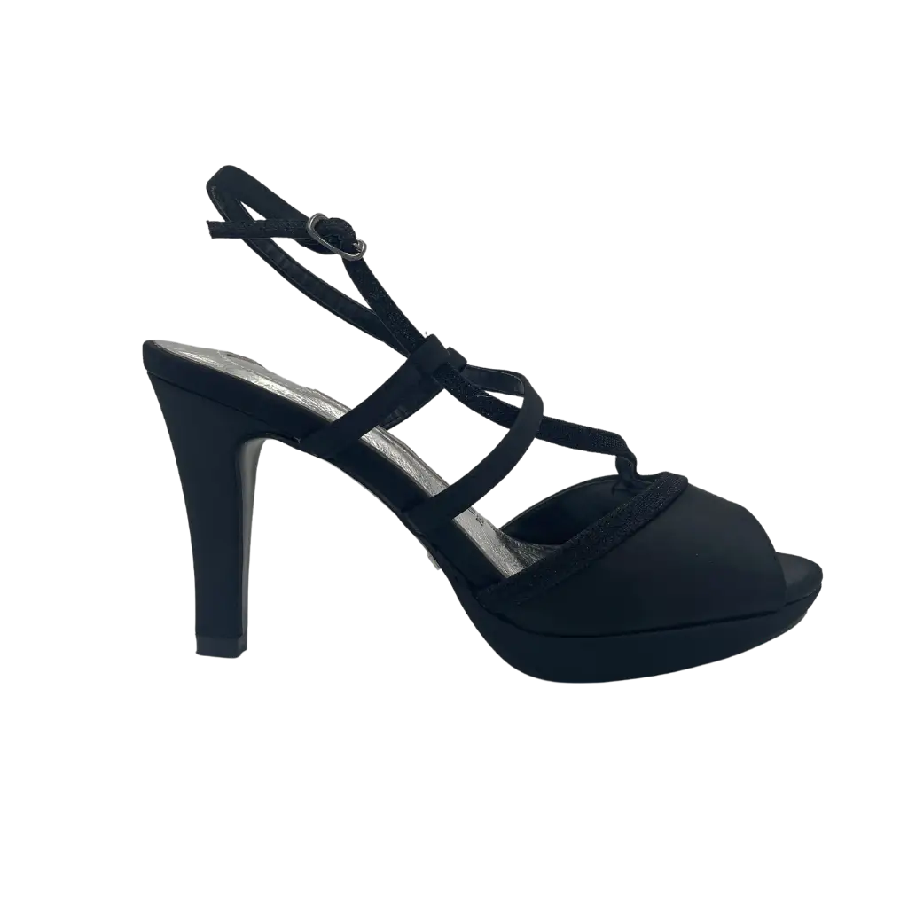 E83 NERO - HEEL SANDALS