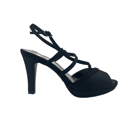 E83 NERO - HEEL SANDALS