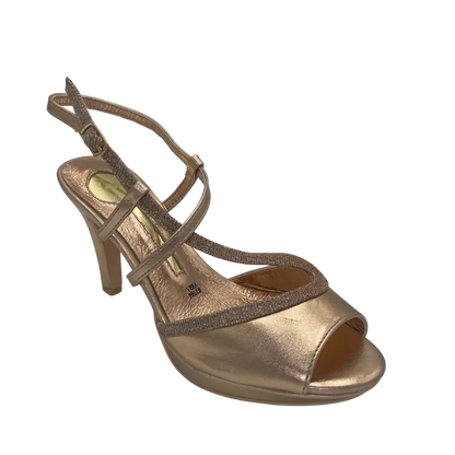 E83 NUDE - HEEL SANDALS