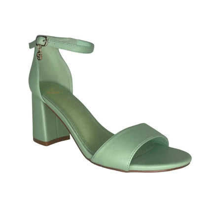 GD811 GREEN - HEEL SANDALS