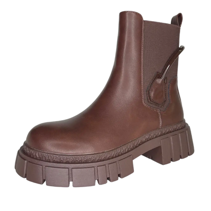 H22-10 BROWN - WOMEN BOOTS