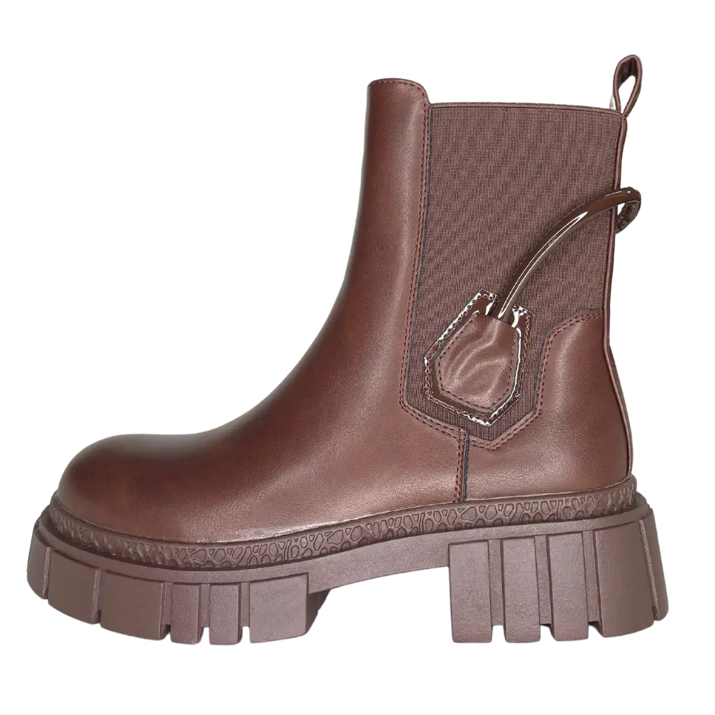 H22-10 BROWN - WOMEN BOOTS