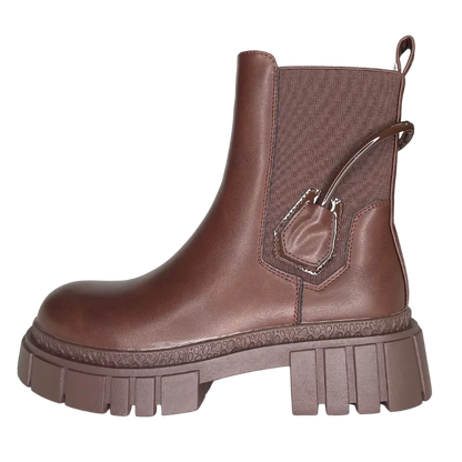 H22-10 BROWN - WOMEN BOOTS