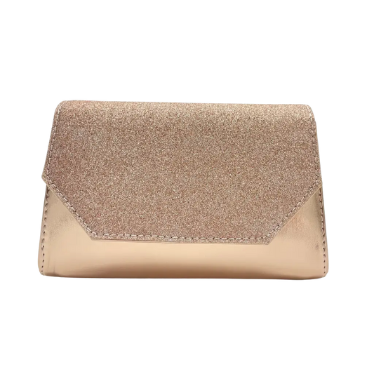 Bronze gold clutch bag hotsell