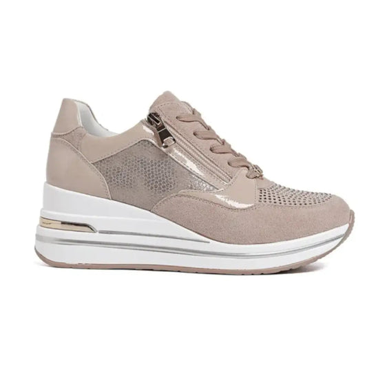 X28-44 BEIGE - SNEAKERS