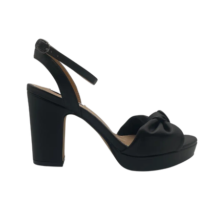 ZM9360 BLACK - HEEL SANDALS